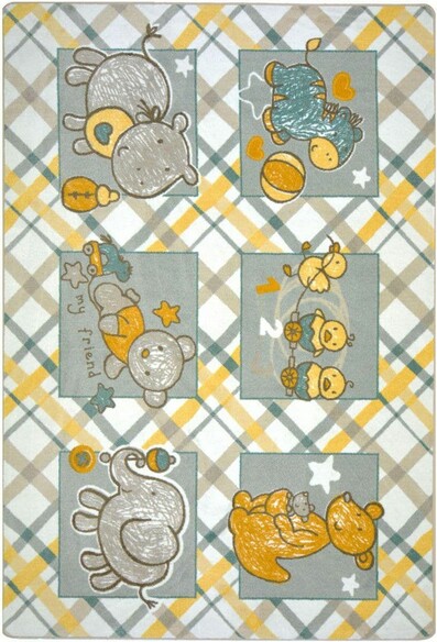 Joy Carpets Kid Essentials Cozy Creatures Multi